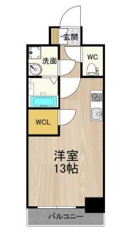 PHOENIX難波イースト(ワンルーム/3階)の間取り写真