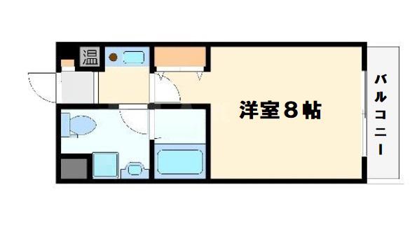 メゾンエトワル(1K/5階)の間取り写真