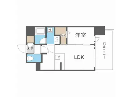 レオンコンフォート十三(1LDK/3階)の間取り写真