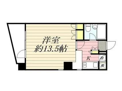 HF八丁堀レジデンスⅡ(1K/7階)の間取り写真