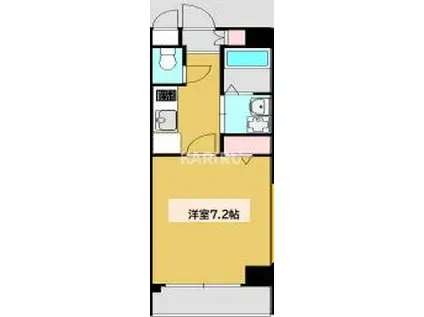 スペランツァ関目(1K/5階)の間取り写真