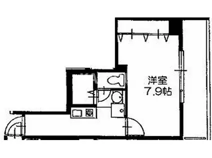 Mプラザ蒲生四駅前(1K/6階)の間取り写真