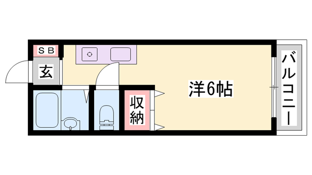 プルミエメゾン(ワンルーム/2階)の間取り写真