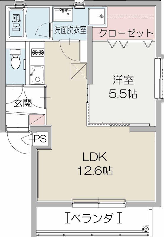 伊豆箱根鉄道駿豆線 三島広小路駅 徒歩25分 3階建 築11年(1LDK/2階)の間取り写真