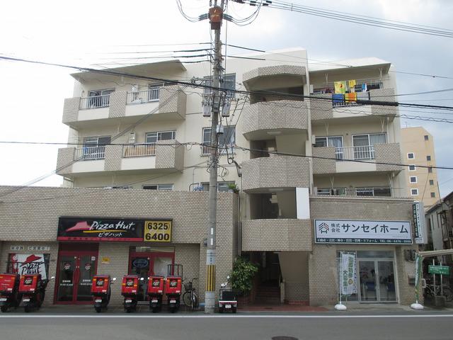 大阪市今里筋線 だいどう豊里駅 徒歩10分 4階建 築46年(3LDK/2階)の外観写真
