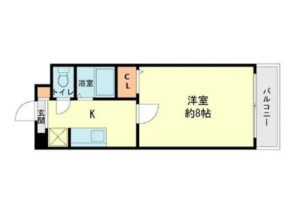 ソフィアコート(1K/3階)の間取り写真