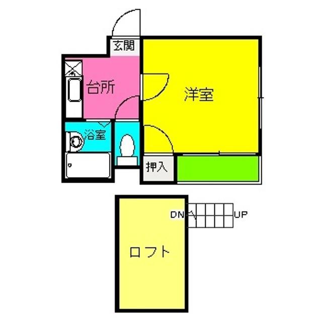 鹿児島本線 博多駅 徒歩11分 2階建 築26年(1K/1階)のその他写真