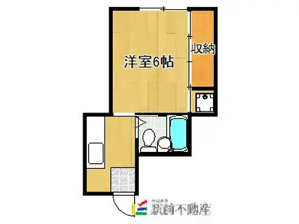 KICHIビル(1K/5階)の間取り写真