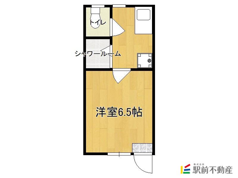 松福園七番館(1K/2階)の間取り写真