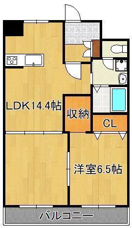 プリモレガーロ青山(1LDK/2階)の間取り写真
