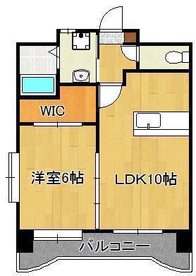 アンテスⅡ(1LDK/5階)の間取り写真