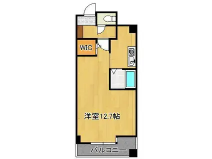 ユーフォリウム・マタマ(1K/10階)の間取り写真