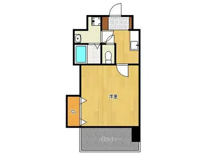 協和大手町.BLD(1K/9階)の間取り写真