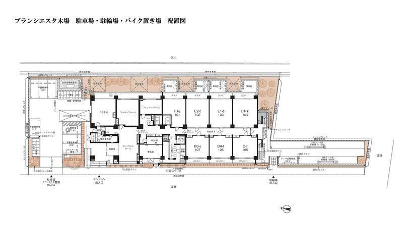 ブランシエスタ木場(4LDK/7階)の間取り写真