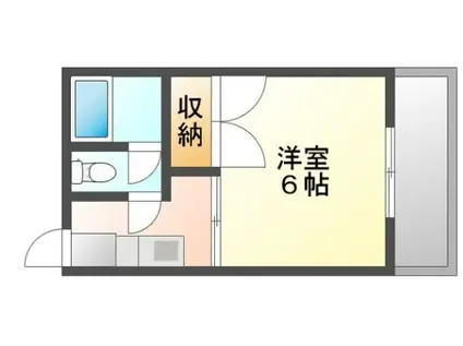 コーポマエダ(1K/1階)の間取り写真