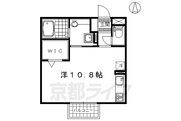 はまだ18(ワンルーム/1階)の間取り写真