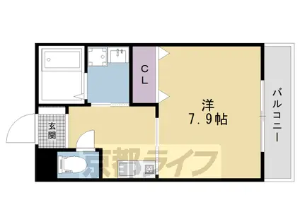 オロルーチェ(1K/2階)の間取り写真