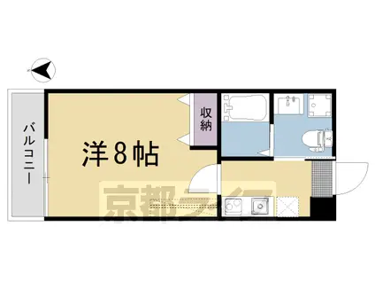 フェリーチェ妙蓮寺(1K/2階)の間取り写真