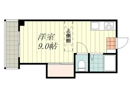 エステートYOU(ワンルーム/1階)の間取り写真