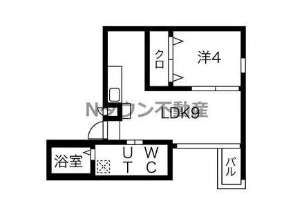 SOPHISJOSAI(1LDK/3階)の間取り写真
