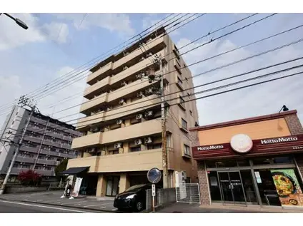 伊予鉄道横河原線 愛大医学部南口駅 徒歩14分 7階建 築31年(ワンルーム/2階)の外観写真