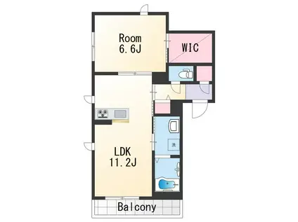 ファミール前島Ⅱ(3DK/1階)の間取り写真