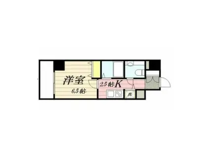 メゾン・ド・ヴィレ本駒込(1K/8階)の間取り写真