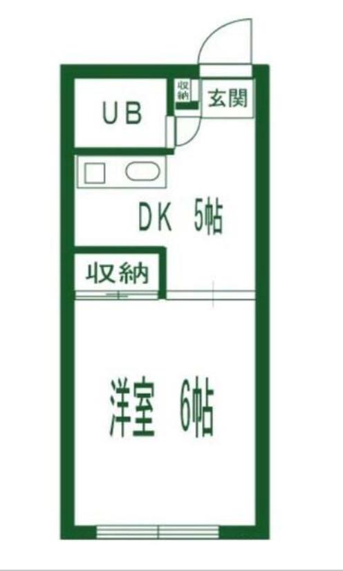 ロアール新大塚(1DK/1階)の間取り写真