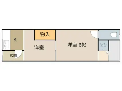 GM第25(2K/2階)の間取り写真