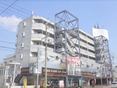 キューブAMX(1K/4階)の外観写真