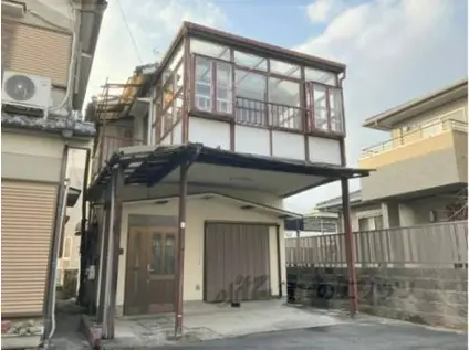 近鉄南大阪線 坊城駅 徒歩13分 2階建 築56年(3DK)の外観写真