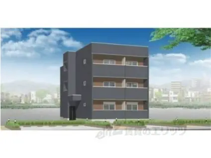 GAZELLE NOAH尼崎尾浜(1LDK/2階)の外観写真