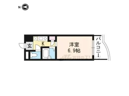 グレース大宮(1K/7階)の間取り写真