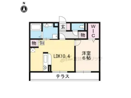 BLEZIO 7(1LDK/3階)の間取り写真