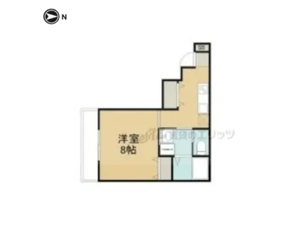 FELITZETSTUDIO(1K/3階)の間取り写真