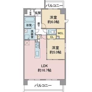 MOTTIIII(2LDK/1階)の間取り写真