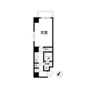 LEREVE横濱伊勢佐木町(1K/7階)の間取り写真