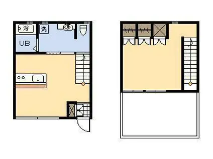 C・S COURT(1LDK/1階)の間取り写真