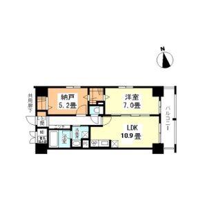 アネスト北堀江(1SLDK/5階)の間取り写真