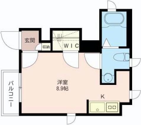 シャーメゾン あさがお(ワンルーム/1階)の間取り写真