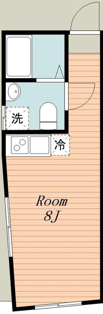 NK-RESIDENCE(ワンルーム/3階)の間取り写真