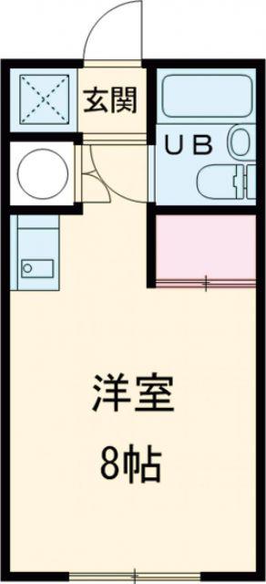 ヴィラナリー旭川 A棟(ワンルーム/3階)の間取り写真