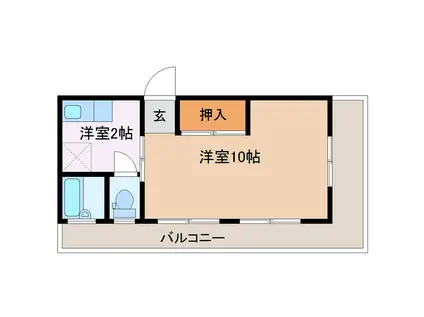 ノース TOWN WAKATSUKI(1K/3階)の間取り写真