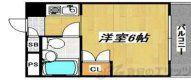 TBM南方(ワンルーム/2階)の間取り写真