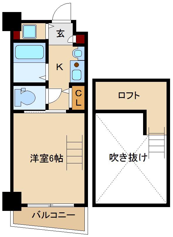 エステムコート新大阪IIIステーションプラザ(1K/10階)の間取り写真