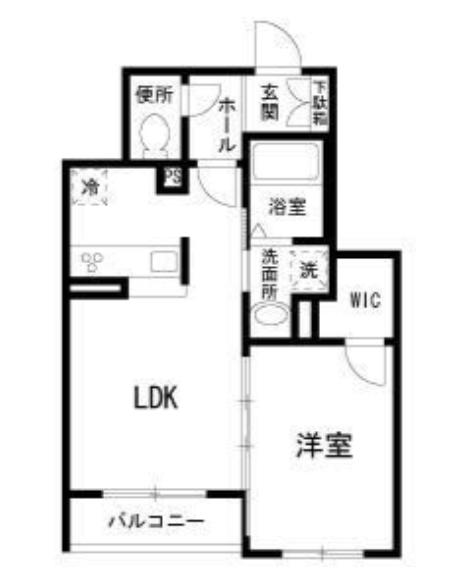 MAISON PHARE(1LDK/2階)の間取り写真