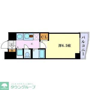プレサンス金山グリーンパークス(1K/9階)の間取り写真