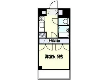 グリーンヒルズ根岸(1K/4階)の間取り写真