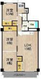 フェルザ西宮(3LDK/7階)の間取り写真
