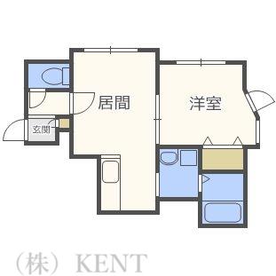 プリマベラ(1LDK/2階)の間取り写真